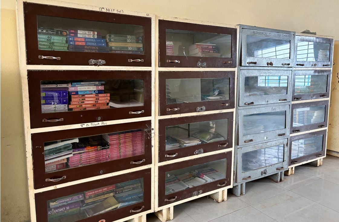 Modern Library and Resource Center at SND Public School